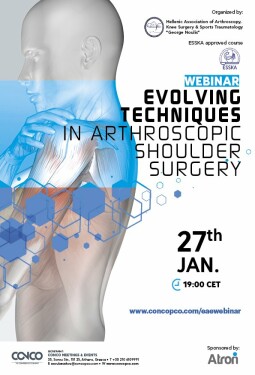 WEBINAR: EVOLVING TECHNIQUES IN ARTHROSCOPIC SHOULDER SURGERY