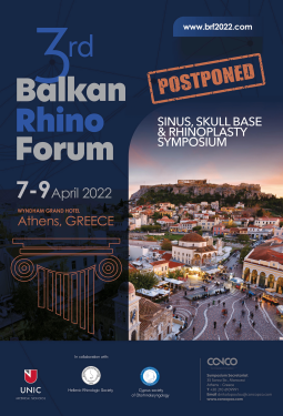 3RD BALKAN RHINO FORUM - SINUS, SKULL BASE & RHINOPLASTY SYMPOSIUM